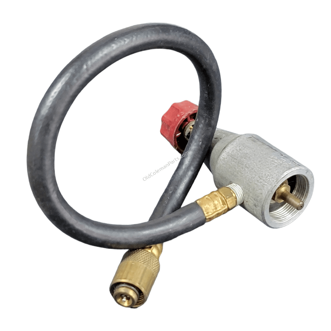 Old Coleman Parts > Stoves > Regulator With Hose E1555