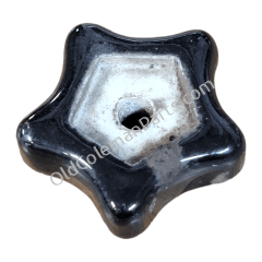 AGM Stove Porcelain Black Knob Used - E1209