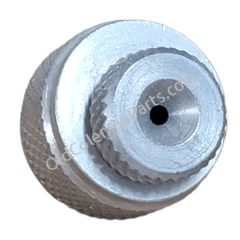 Iron Filler Cap, Nickel Plated, NOS - E1653