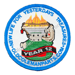 Old Coleman Parts Patch Year 12 - T4