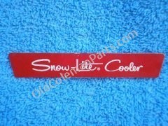 Snowlight Cooler Decal - D82