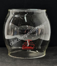 200A Globe, Pyrex, Burn Mark, Used - G123