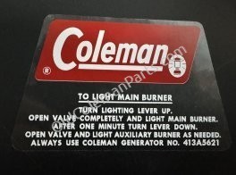 Stove Lid Decal, 426C - D160