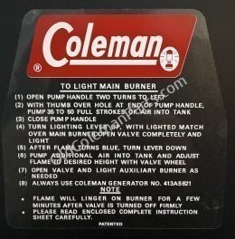 Stove Lid Decal, 426D Version 1 - D161