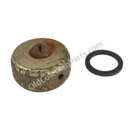 Filler Cap, 3 Piece Cap, Nickel, Used - E1184