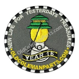 Old Coleman Parts Patch Year 15 - T15