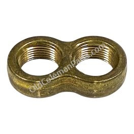 Figure 8 Piece, Brass, NOS - E1741