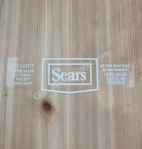 Sears Pointed Decal - D30