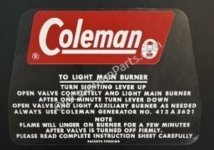 Stove Lid Decal, 426D Version 2 - D162