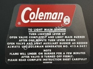 Stove Lid Decal, 426D Version 3 - D163