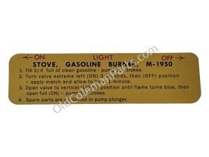 Decal M1950, Rogers Made in 1963 Gold - D106