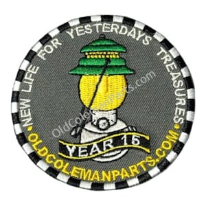 Old Coleman Parts Patch Year 15 - T15