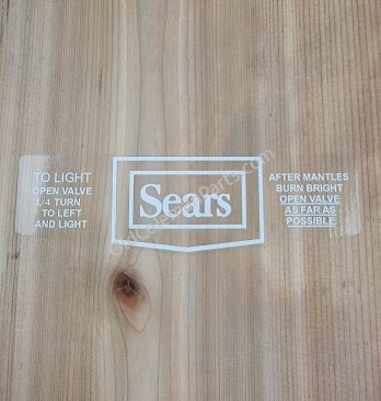 Sears Pointed Decal - D30