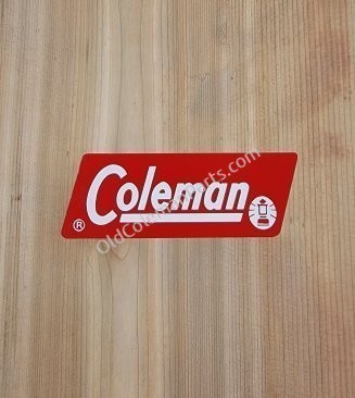 3 THREE NEW COLEMAN REPLACEMENT STICKER DECAL LANTERN STOVE 1971-83 RED BAND 