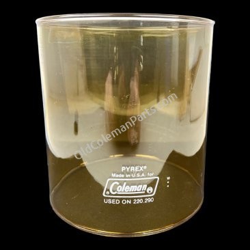 220 Pyrex Replacement Amber Globe - G669