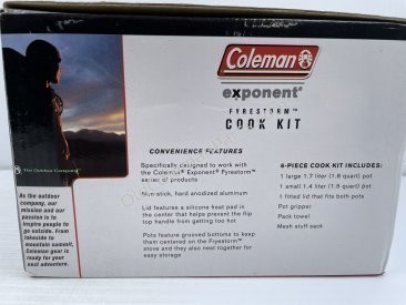Coleman Exponent Fyrestorm 2-Person Cook Kit - E991