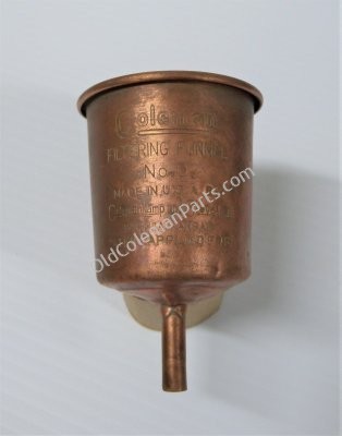 Old Coleman Parts > Uncategorized Parts > Filter Funnel #0 Copper