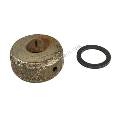 Filler Cap, 3 Piece Cap, Nickel, Used - E1184