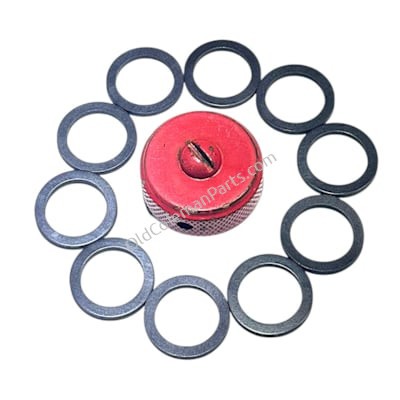 𝟭𝟬 𝗣𝗔𝗖𝗞 - Filler Cap Gasket 3-Piece Caps 🟡 - TS41