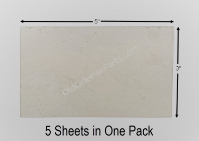 Mica Globe Panels x 5 - S142