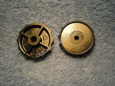 220 Black Valve Wheel Hollow New Style NOS