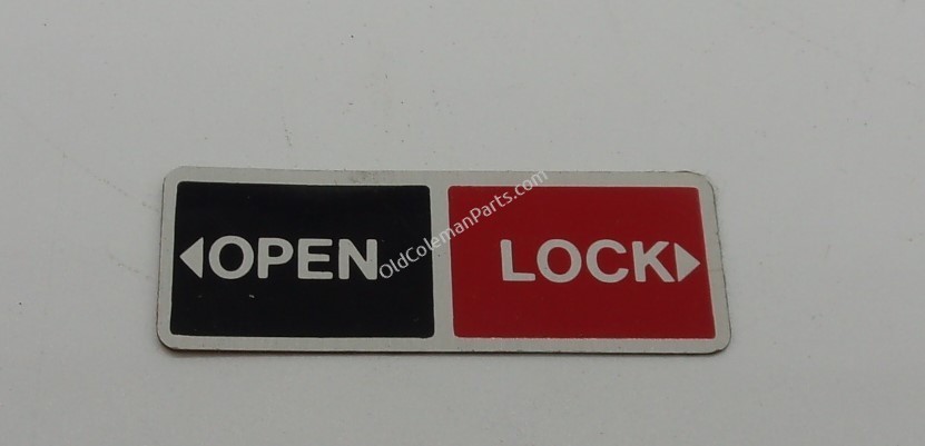 Metal Latch Decal Type 2 - D96